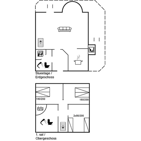 Hébergement de vacances Langsom - 100m From The Sea By Interhome